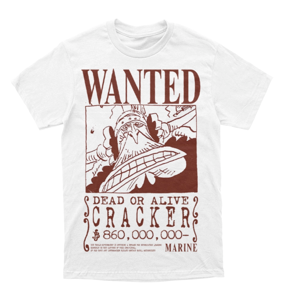 Polera One Piece - Wanted - Cracker