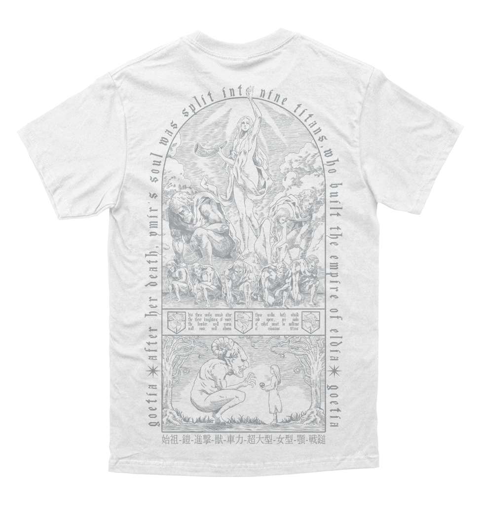 Polera Shingeki no Kyojin - 9 Titanes - Ymir