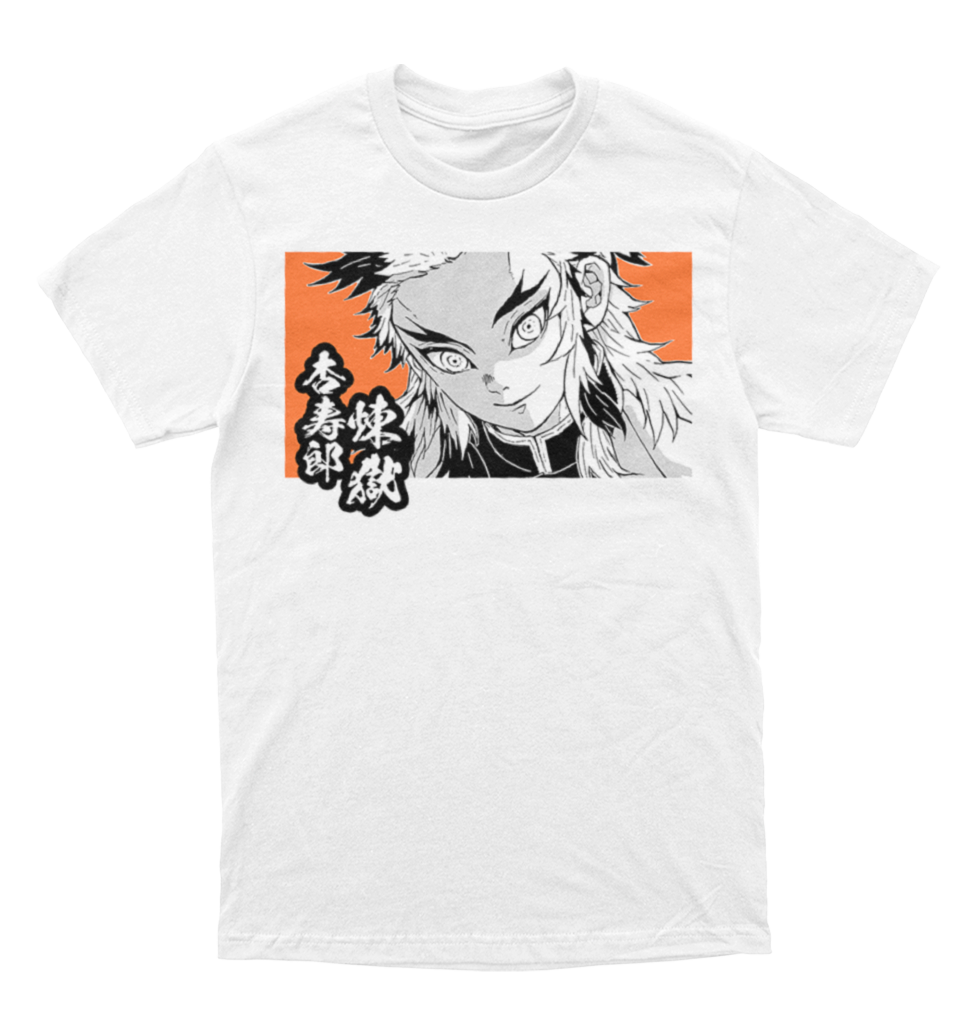 Polera Kimetsu no Yaiba - Kyojuro Rengoku