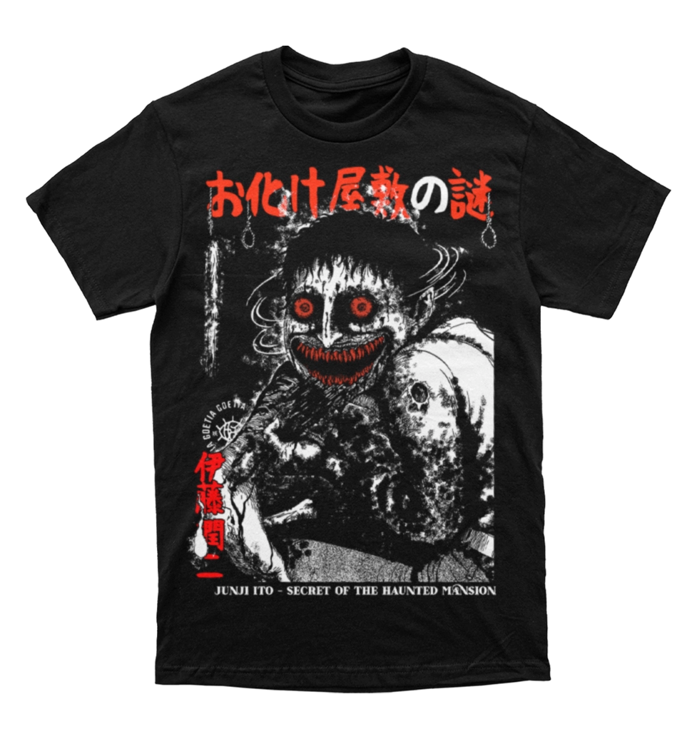 Polera Junji Ito - Secret Of The Haunted House