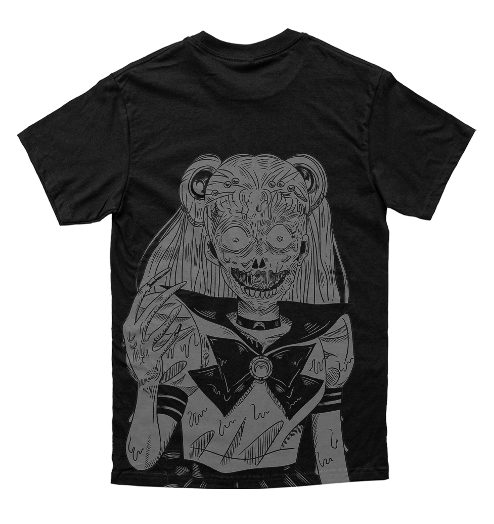 Polera Sailor Moon - Death Metal