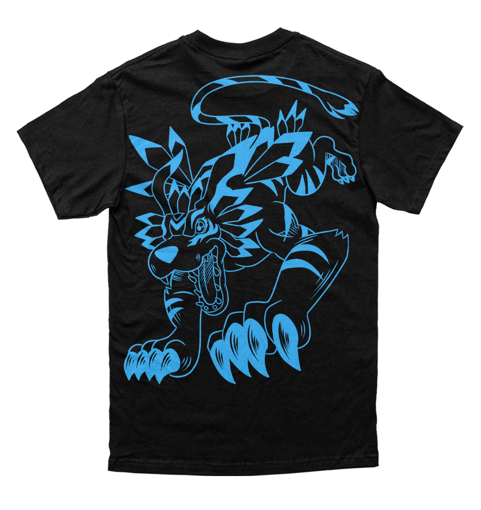 Polera Digimon - Gabumon/Garurumon