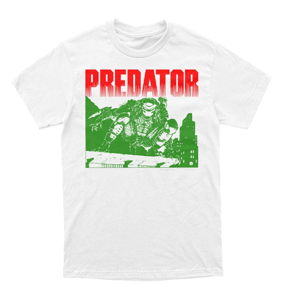 Polera Predator - Comic Panel