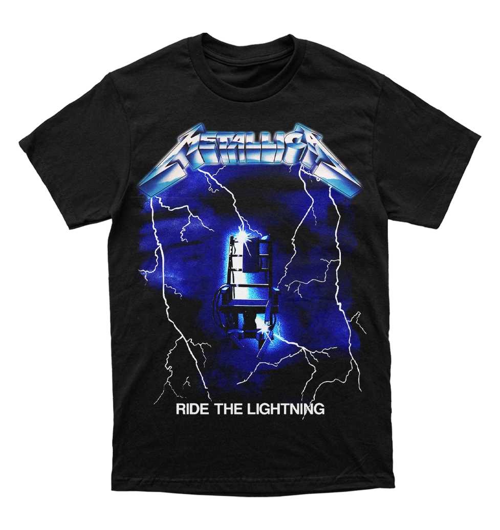 Polera Metallica - Ride the Lighting