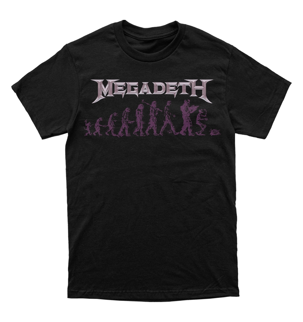 Polera Megadeth - Countdown to Extinction - Evolution