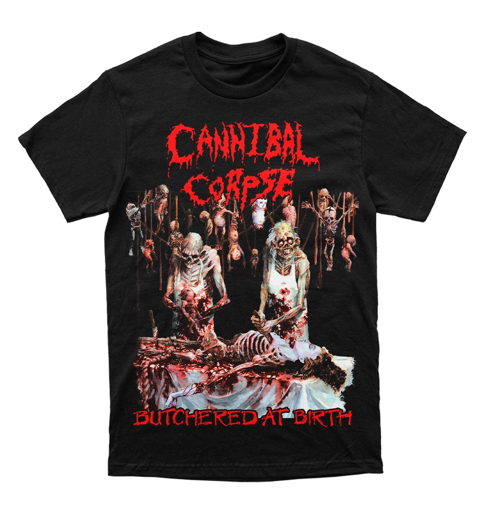 Polera Cannibal Corpse - Butchered at Birth