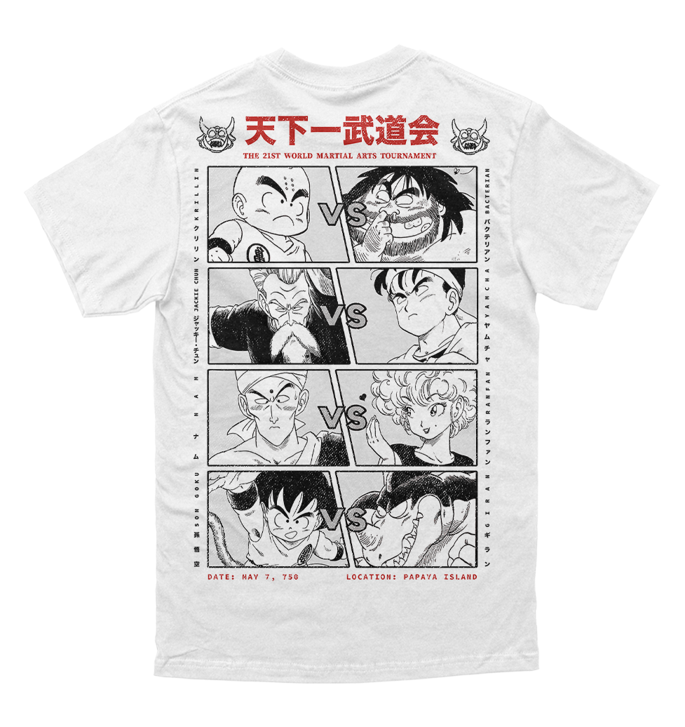 Polera Dragon Ball - Torneo de las artes marciales 21