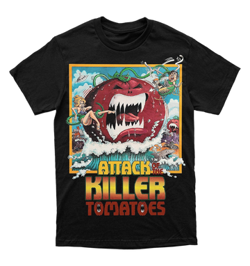 Polera Attack of the Killer Tomatoes