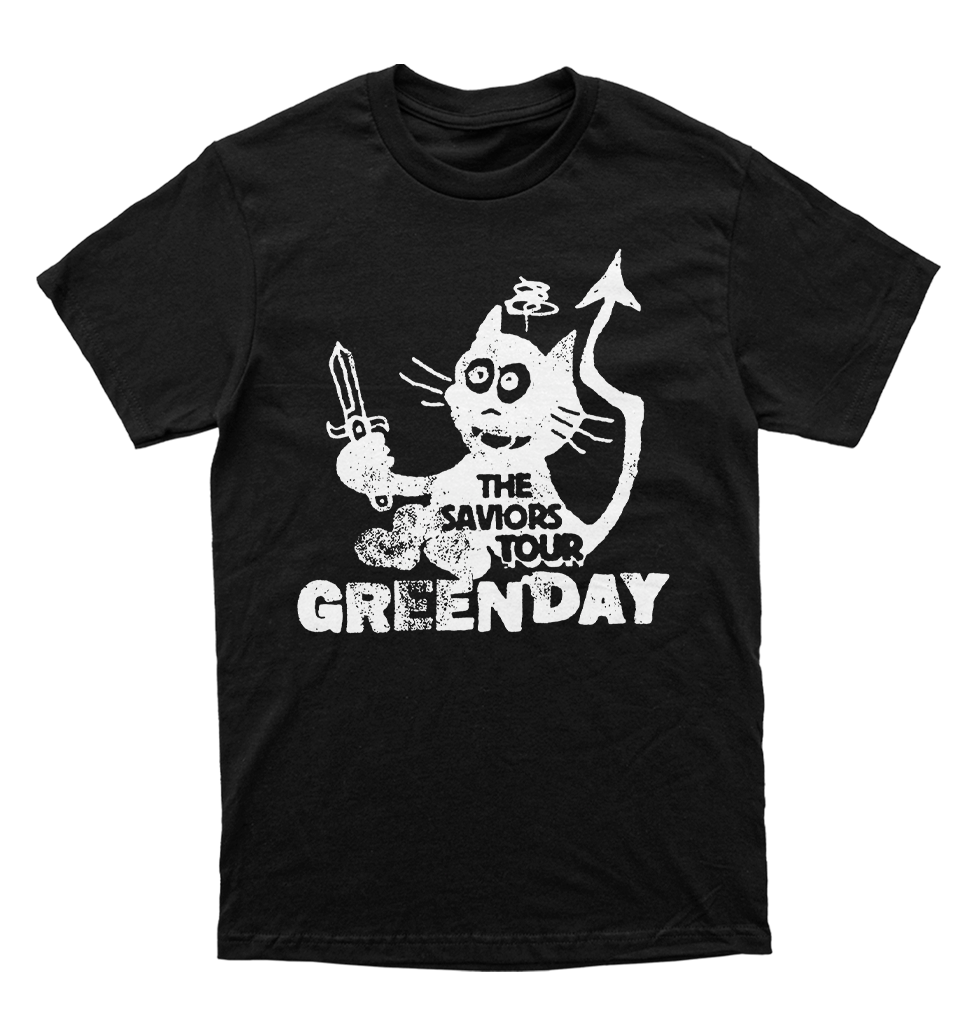 Polera Green Day - The Saviors Tour - Cat