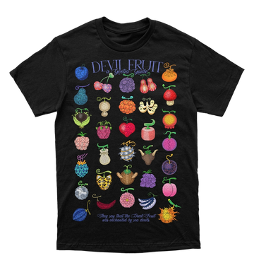 Polera One Piece - Frutas del diablo