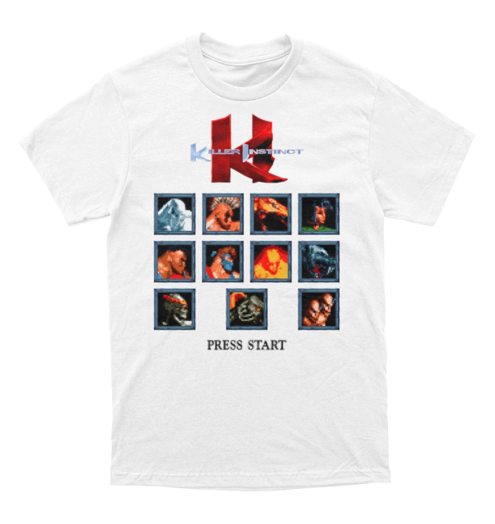 Polera Killer Instinct - Character Select
