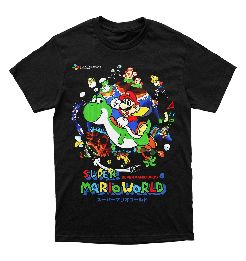 Polera Super Mario Bros - Super Mario World