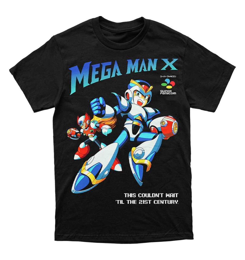 Polera Megaman X - Poster promocional