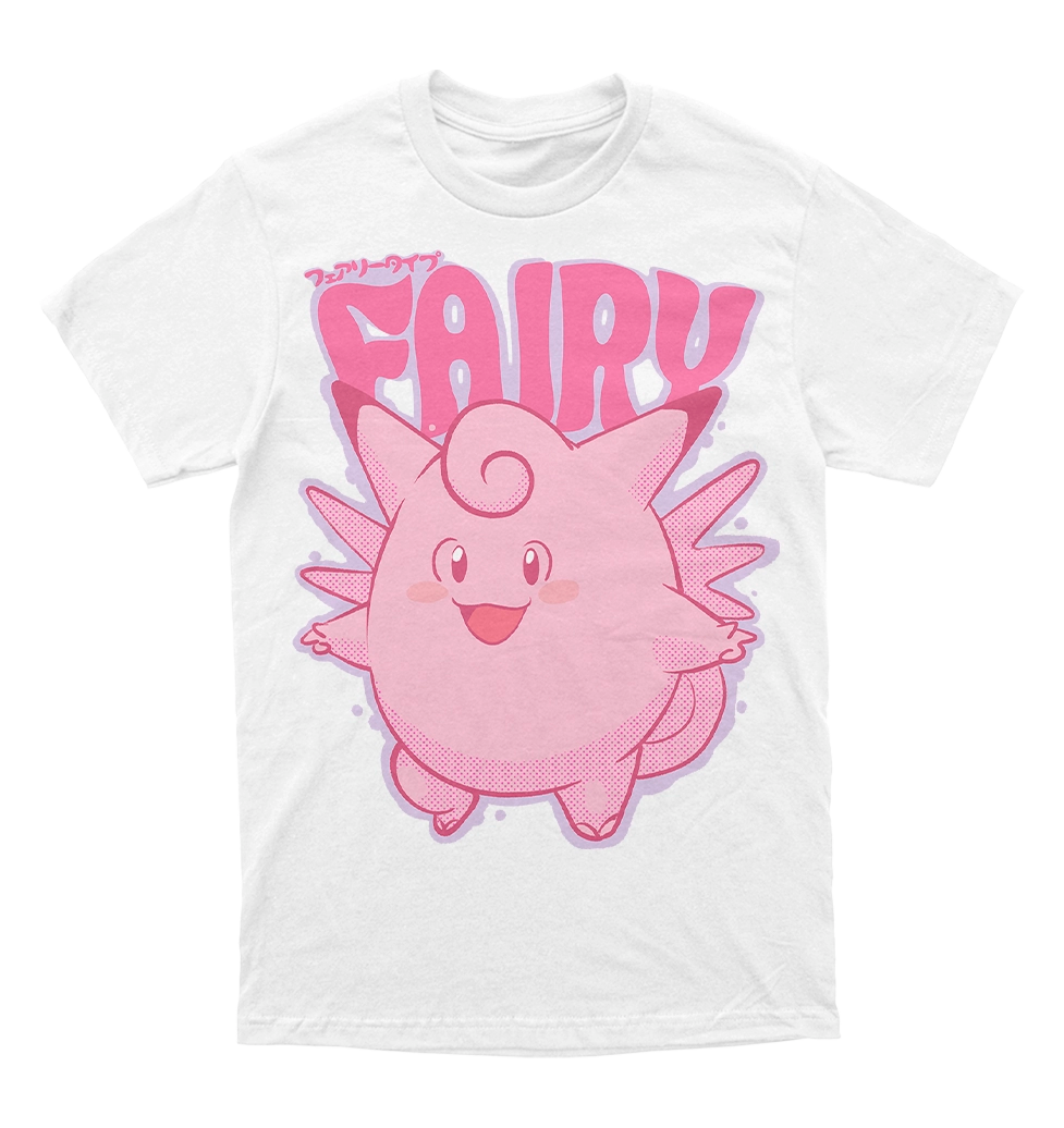 Polera Pokemon - Clefable - fairy