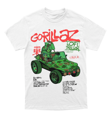 Polera Gorillaz - Self-Titled