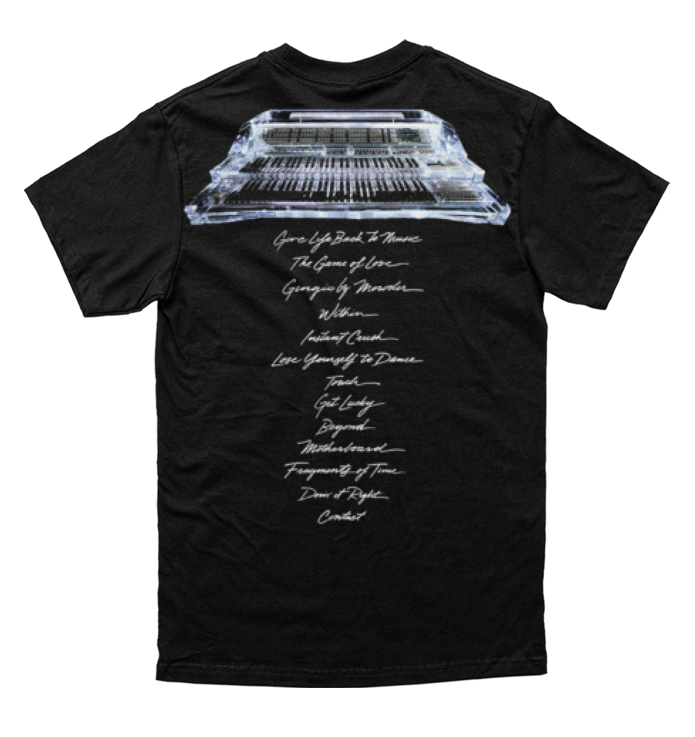 Polera Daft Punk - Random access memories