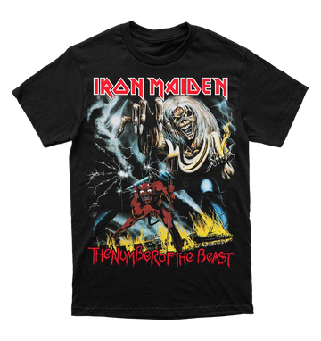 Polera Iron Maiden - The Number of the Beast