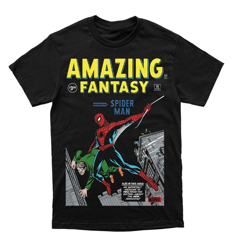 Polera Spiderman - Amazing Fantasy #15