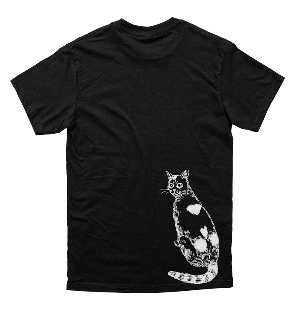 Polera Horror - Junji Ito - Diario gatuno : Yon & Mu - Mordida