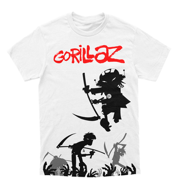 Polera Gorillaz - Clint Eastwood - Celebrity Take Down