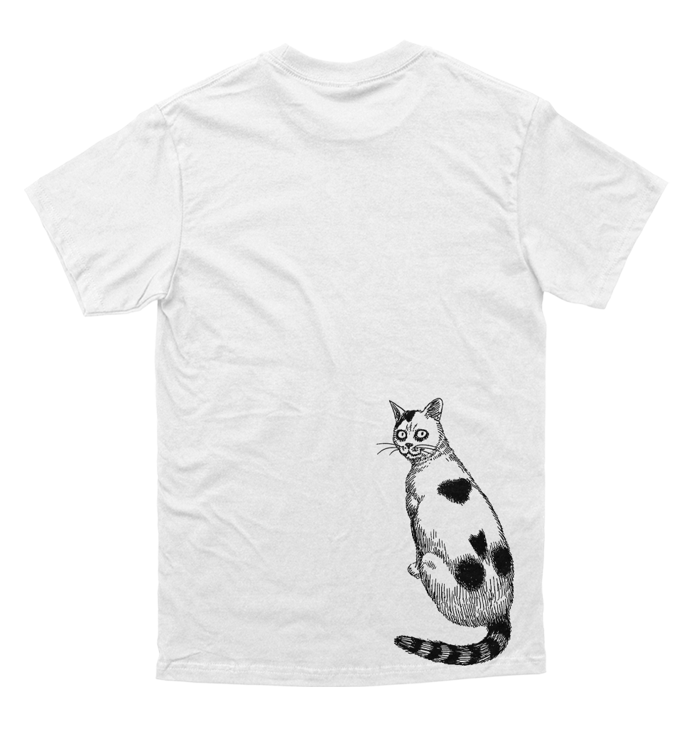 Polera Horror - Junji Ito - Diario gatuno : Yon & Mu - Mordida