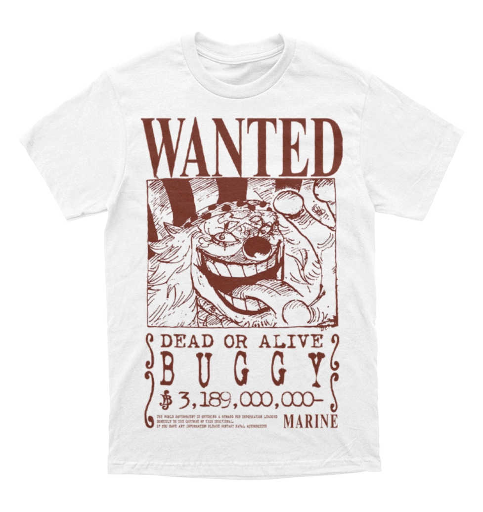 Polera One Piece - Wanted - Buggy