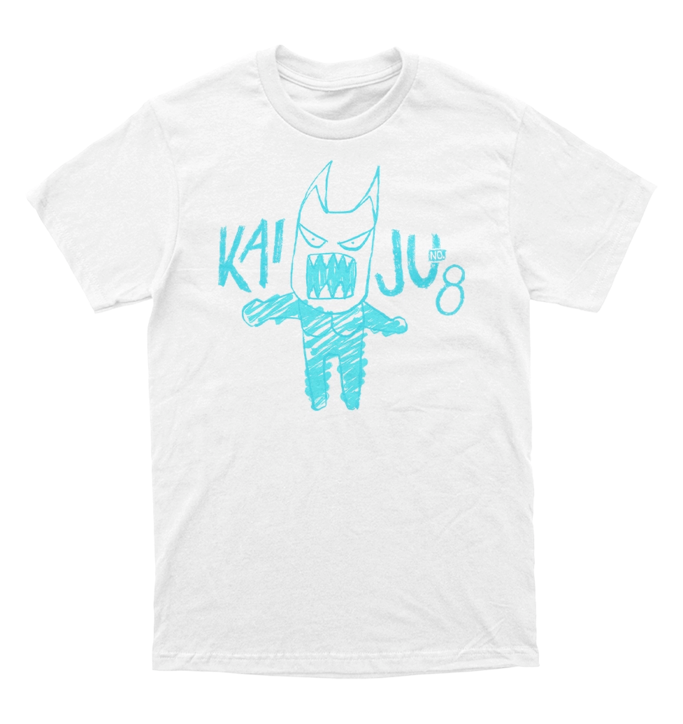 Polera Kaiju 8 - Dibujo