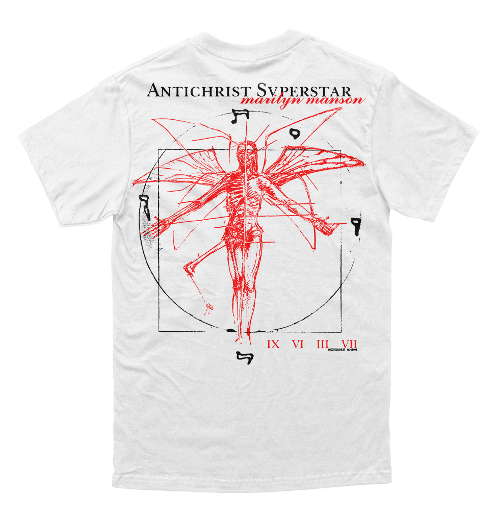 Polera Marilyn Manson - Antichrist superstar - Vitruvian