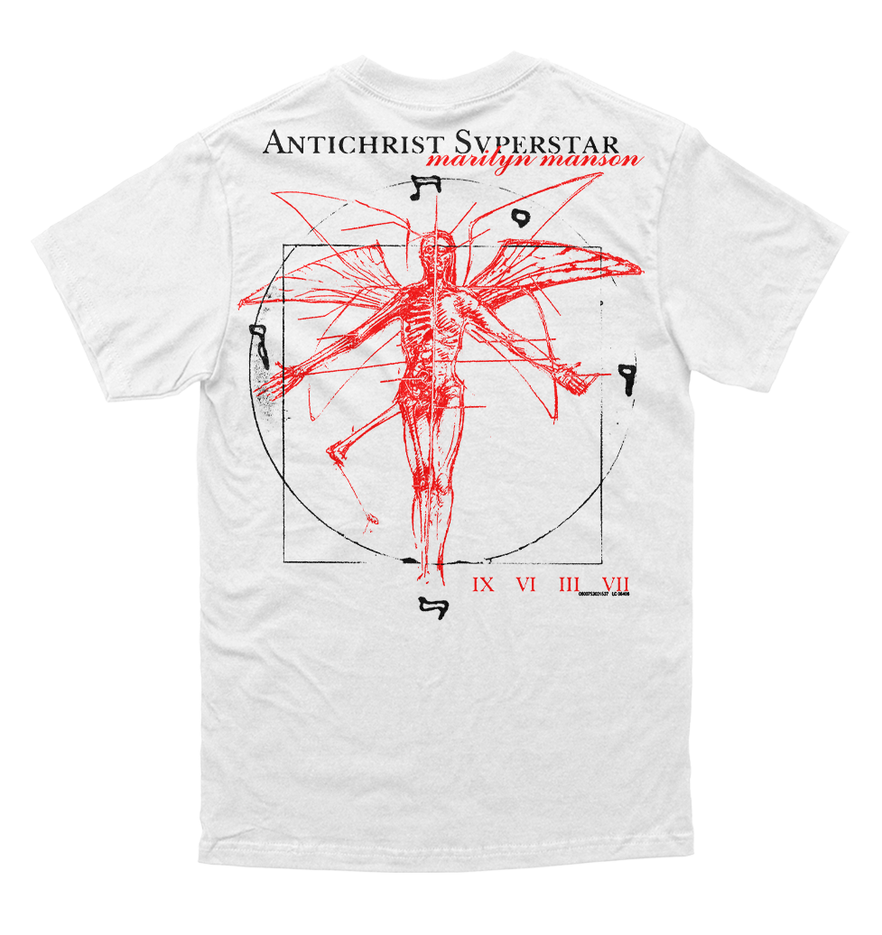 Polera Marilyn Manson - Antichrist superstar - Vitruvian