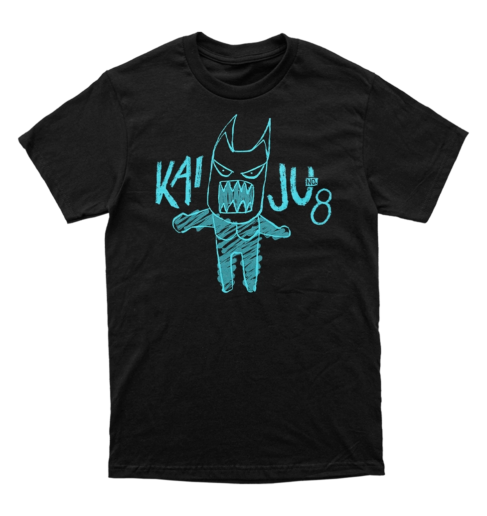 Polera Kaiju 8 - Dibujo