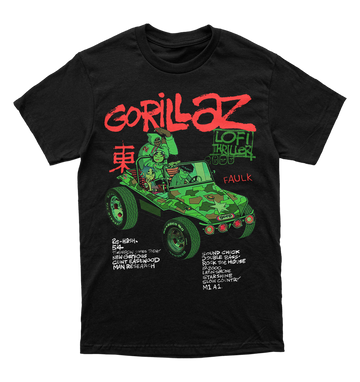 Polera Gorillaz - Self-Titled