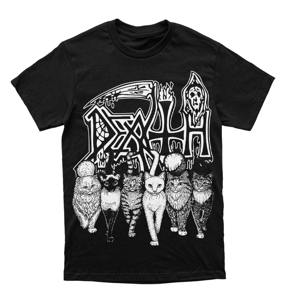 Polera Death - Cats