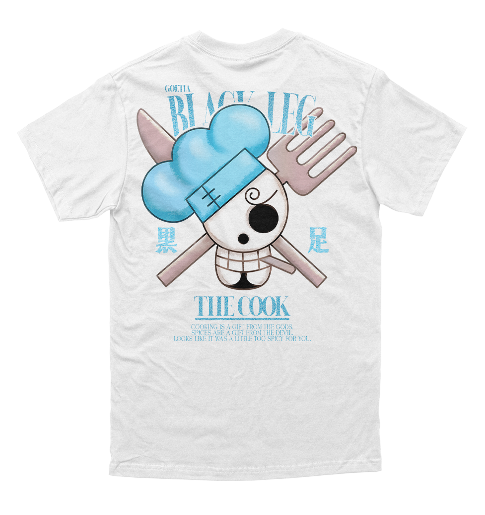 Polera One Piece - Uniforme Mugiwaras - Sanji