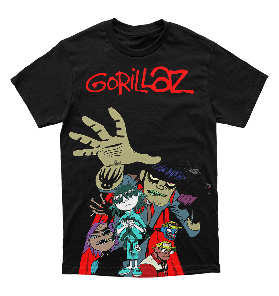 Polera Gorillaz - Tomorrow Comes Today - Promo Poster