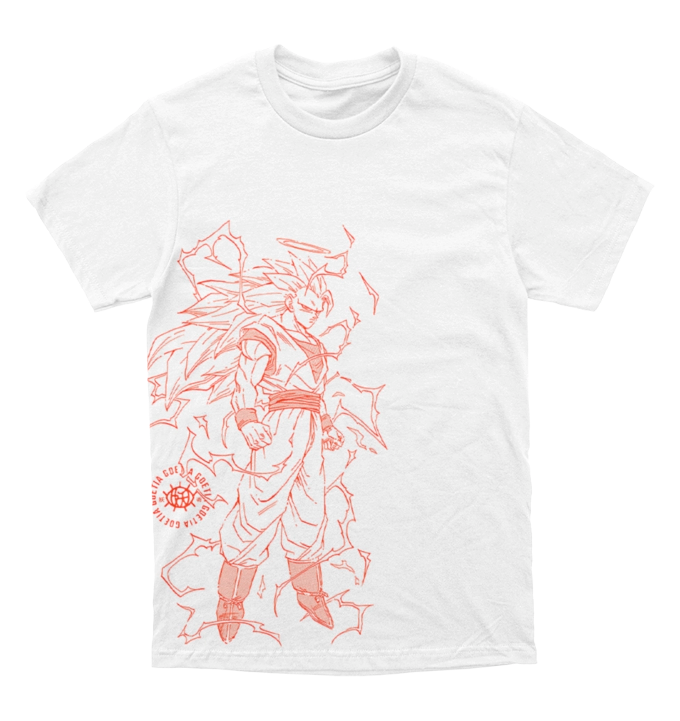 Polera Dragon Ball - Super Saiyajin 3