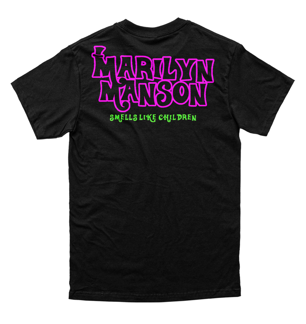 Polera Marilyn Manson - Smells like children