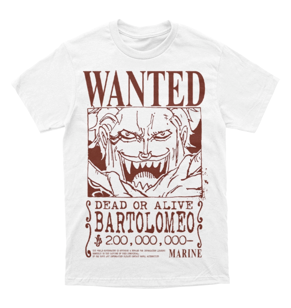 Polera One Piece - Wanted - Bartolomeo