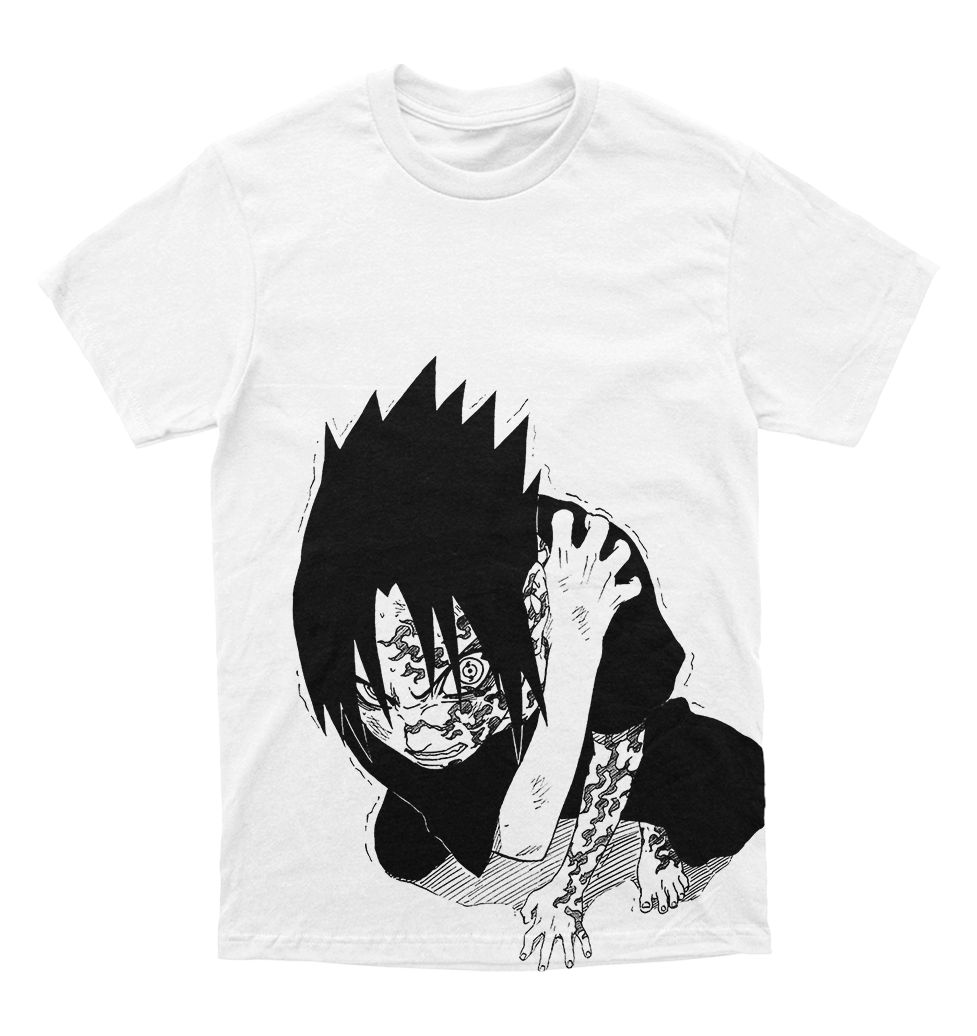 Polera Naruto - Sasuke Uchiha - Cursed Seal of Heaven