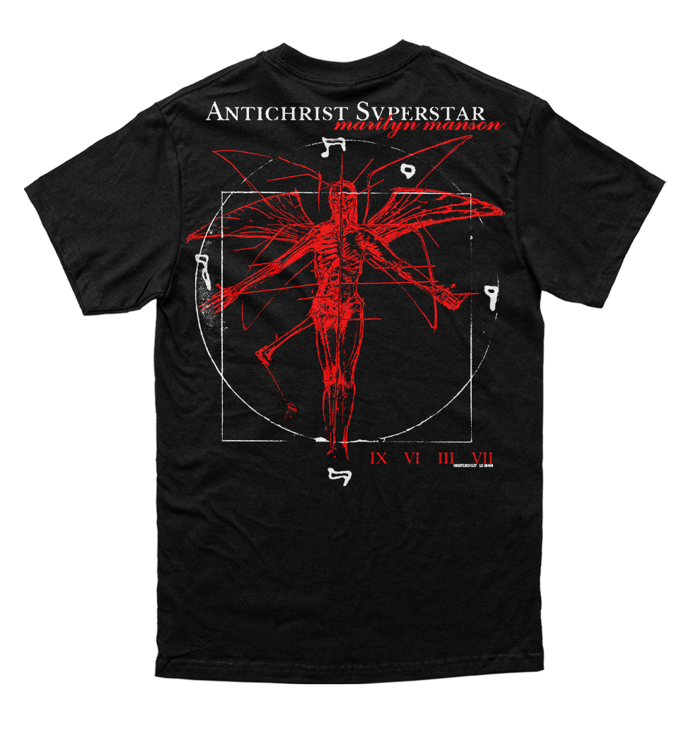Polera Marilyn Manson - Antichrist superstar - Vitruvian