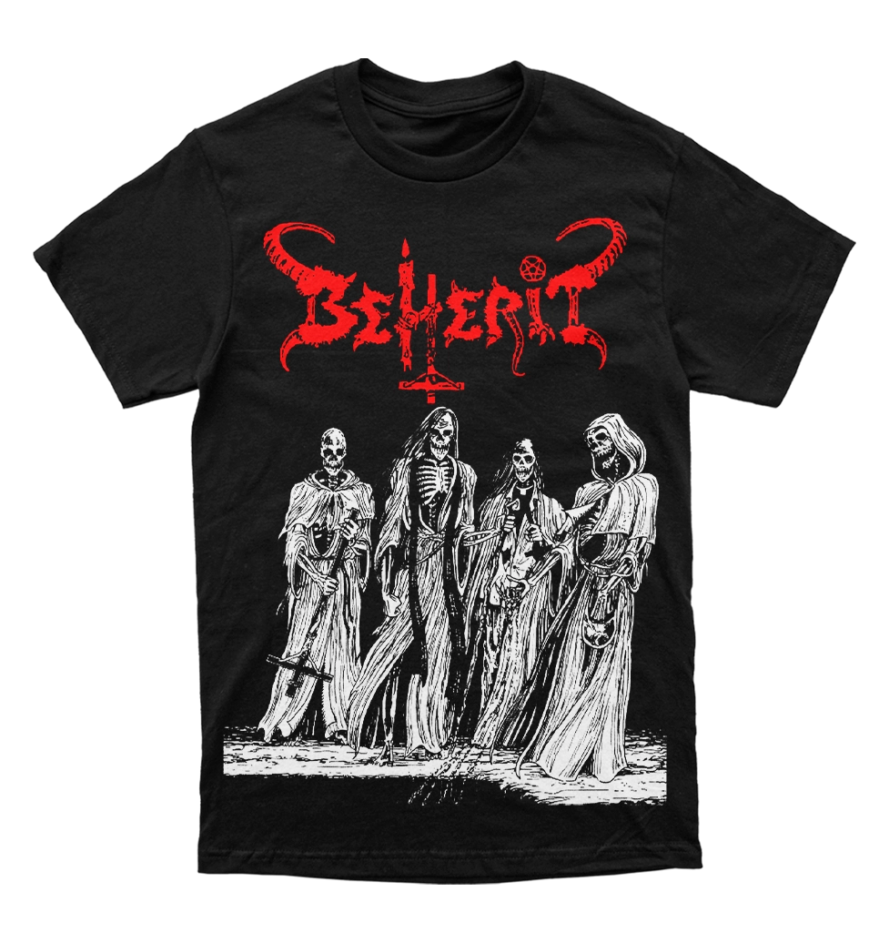 Polera Beherit - The Oath of Black Blood