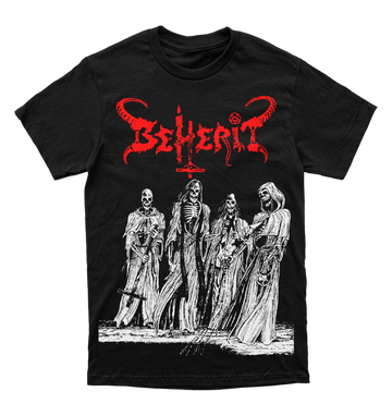 Polera Beherit - The Oath of Black Blood