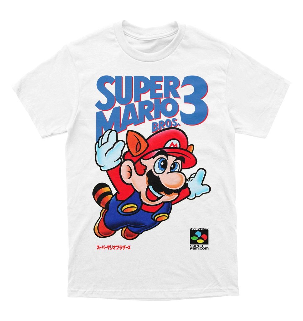 Polera Super Mario Bros - Super Mario 3