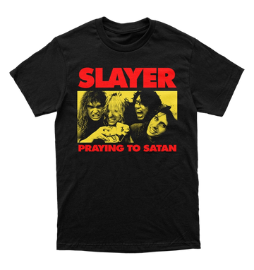 Polera Slayer - Praying to Satan