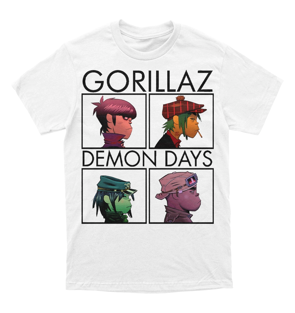 Polera Gorillaz - Demon Days