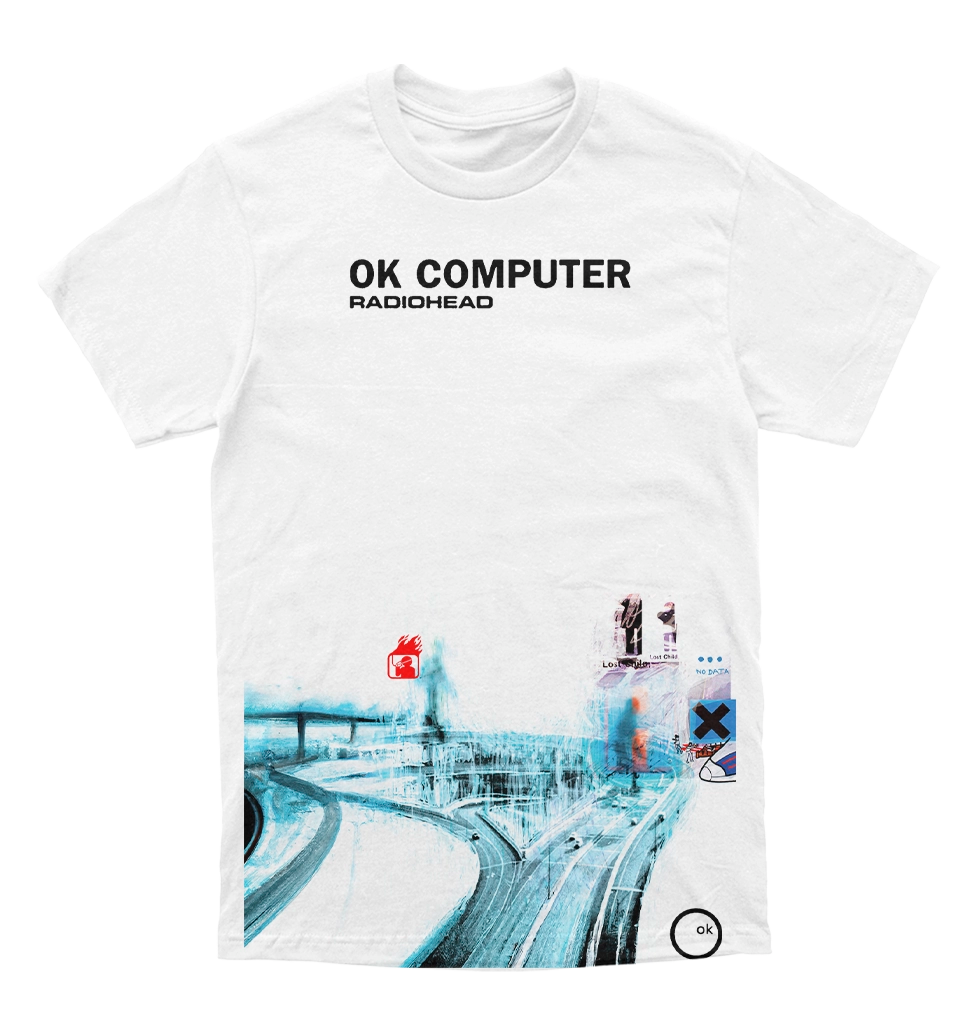 Polera RadioHead (Ok COMPUTER)