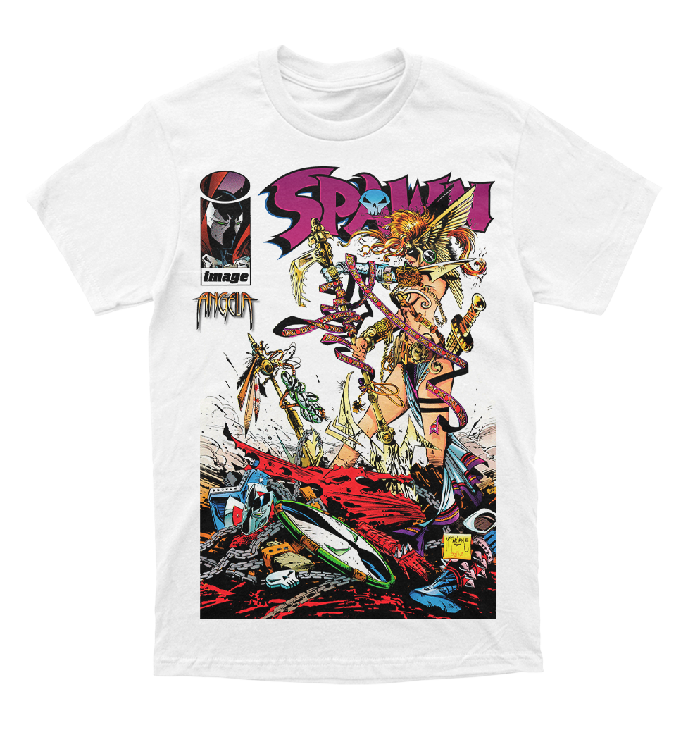 Polera SPAWN #9 - Angela - Batalla