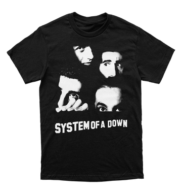 Polera System of a Down (caras)