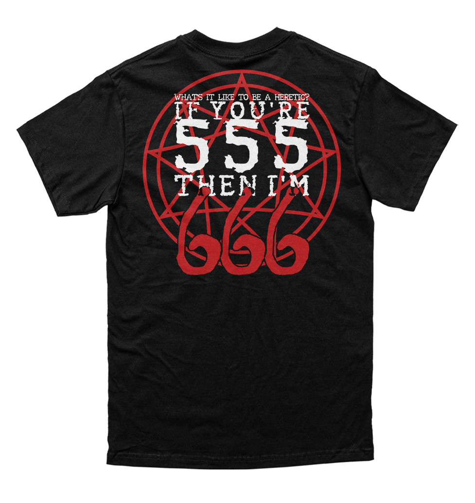 Polera Slipknot - if you're 555 then i'm 666