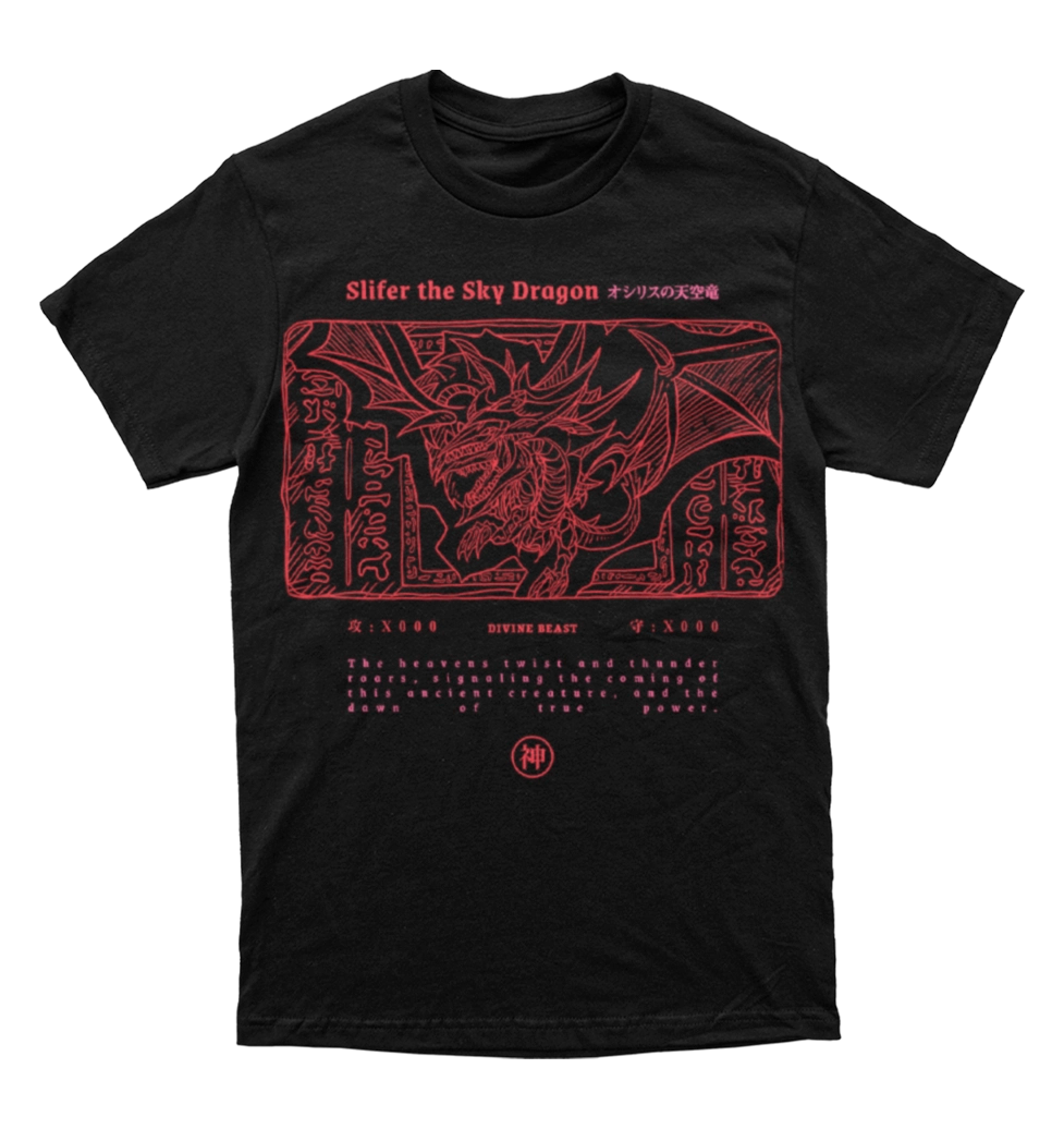 Polera Yu-Gi-OH! - Slifer el Dragón del Cielo