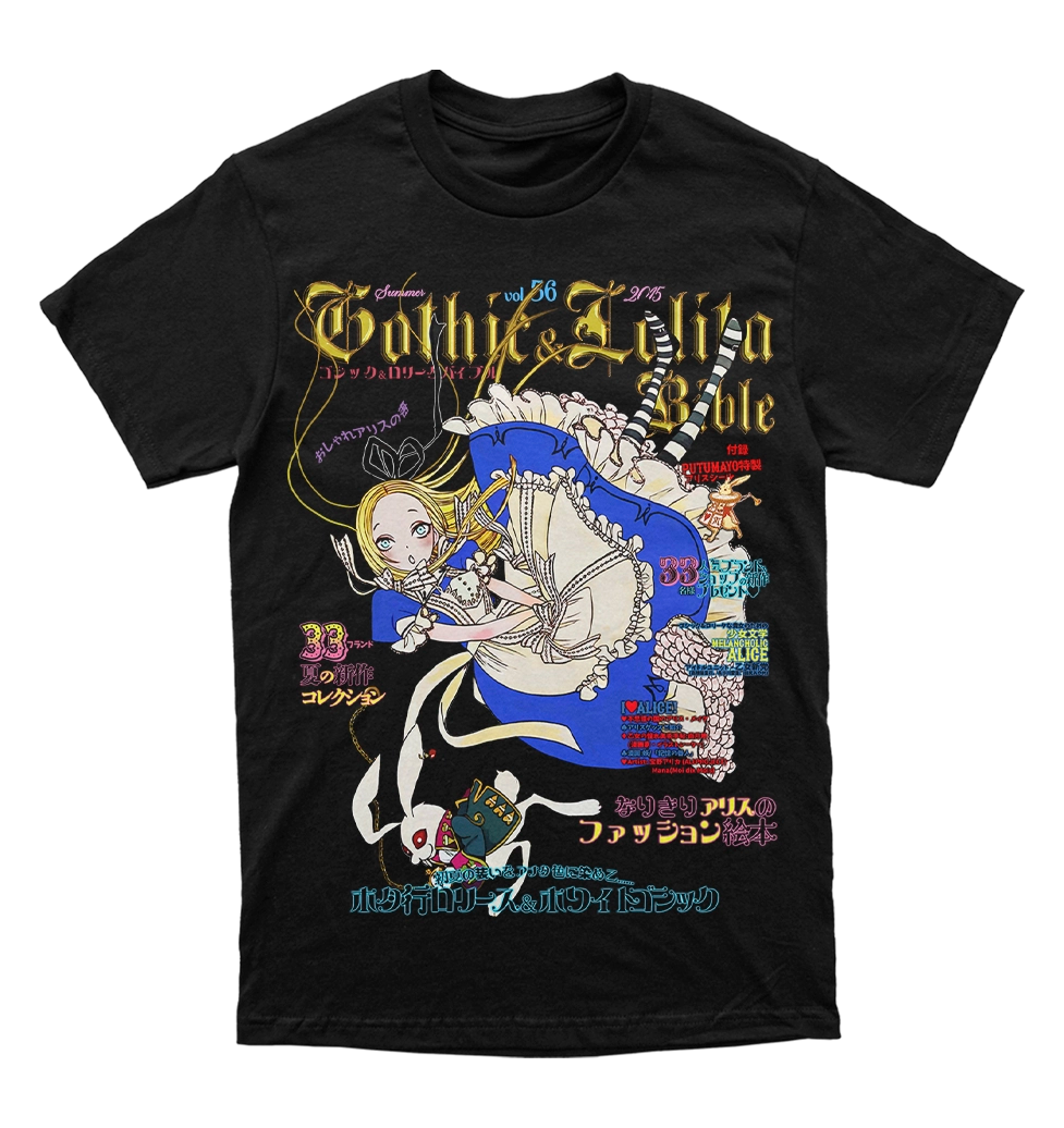 Polera Gothic & Lolita Bible - Alice in Wonderland